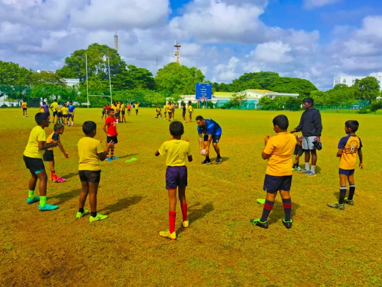 FlyHi Rugby Academy Hosts Dynamic Training Session at Colombo Thurstan College