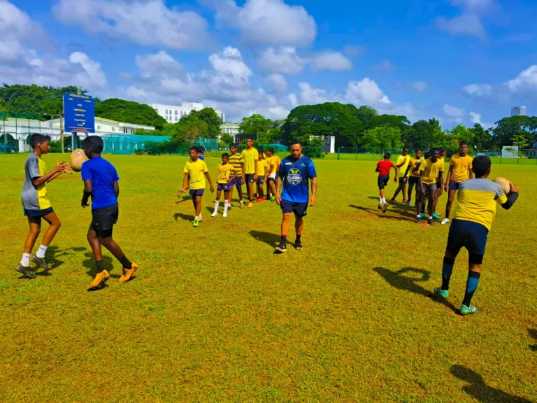 FlyHi Rugby Academy Hosts Dynamic Training Session at Colombo Thurstan College