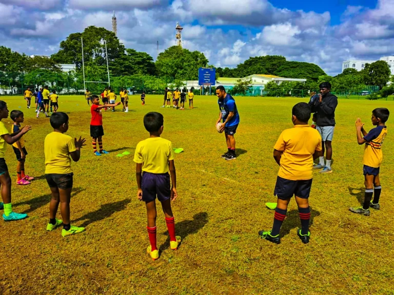 FlyHi Rugby Academy Hosts Dynamic Training Session at Colombo Thurstan College